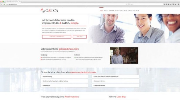 Web Design - Gatca & Trusts Compliance Associates LLC.